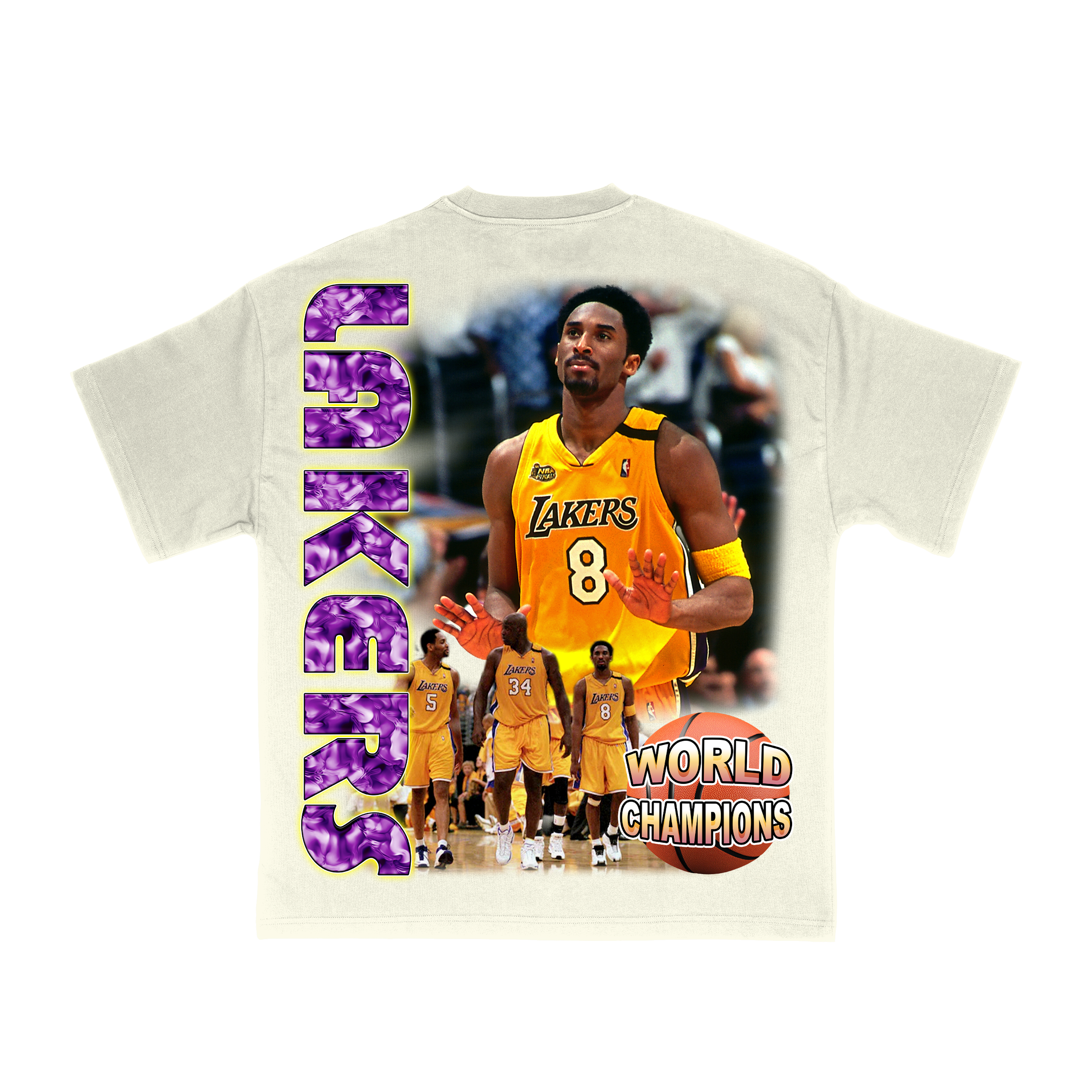 LAKERS TEE (crème)