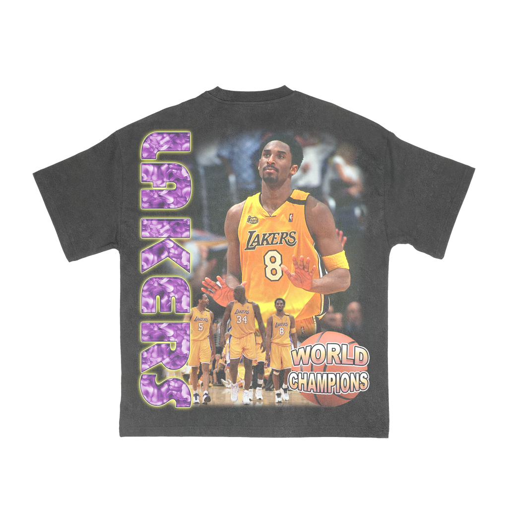 LAKERS TEE (vintage black)