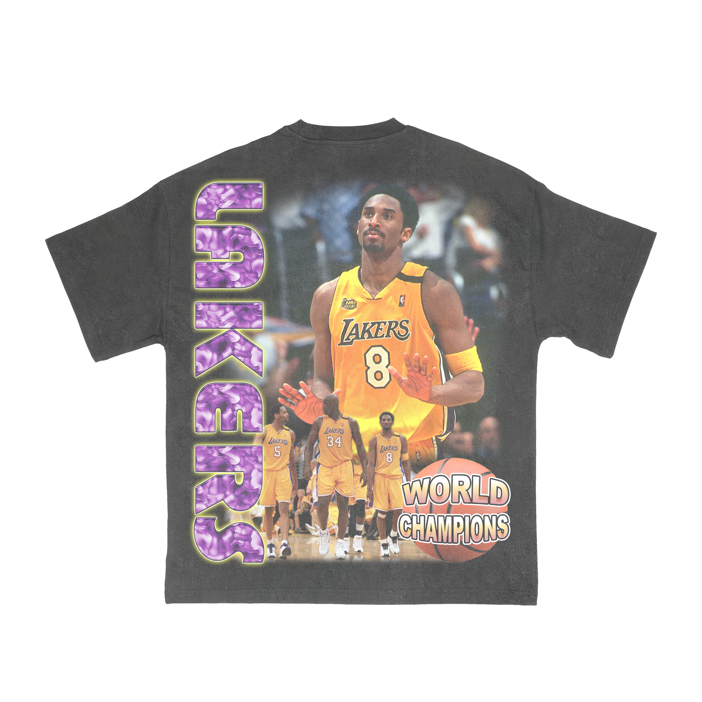 LAKERS TEE (vintage black)